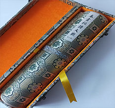 临武书画装裱案例